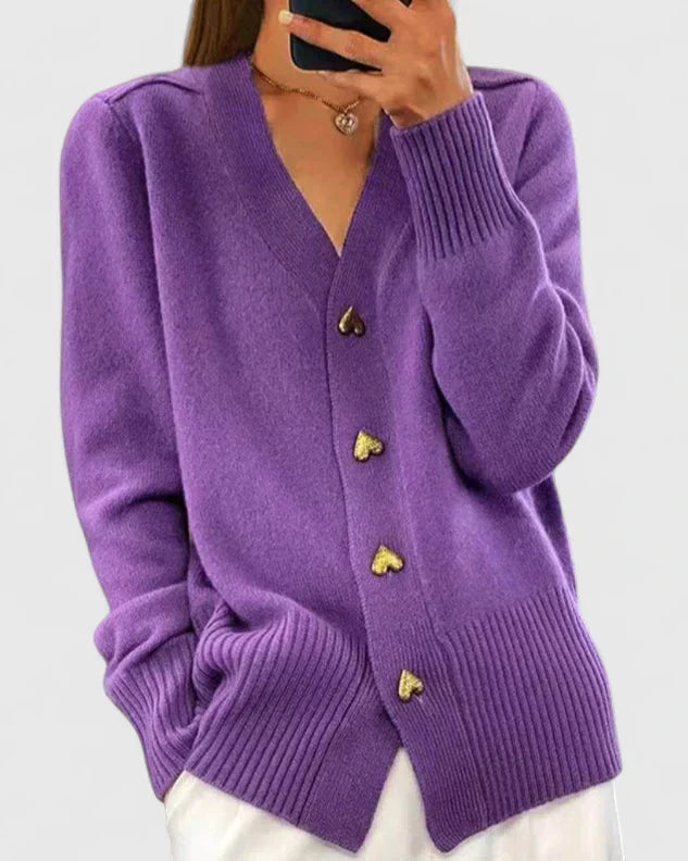 Lillyanne | Women's Knit Casual Cardigan