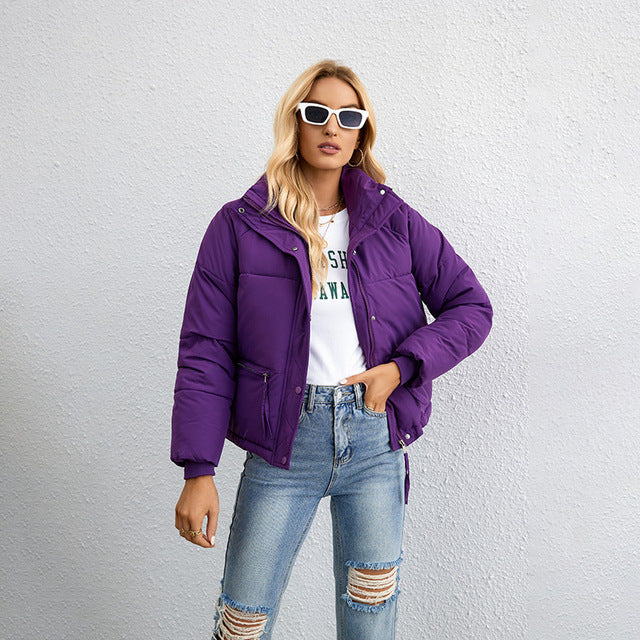 Eileen | Women Quilted Fleece Puffer Jacket