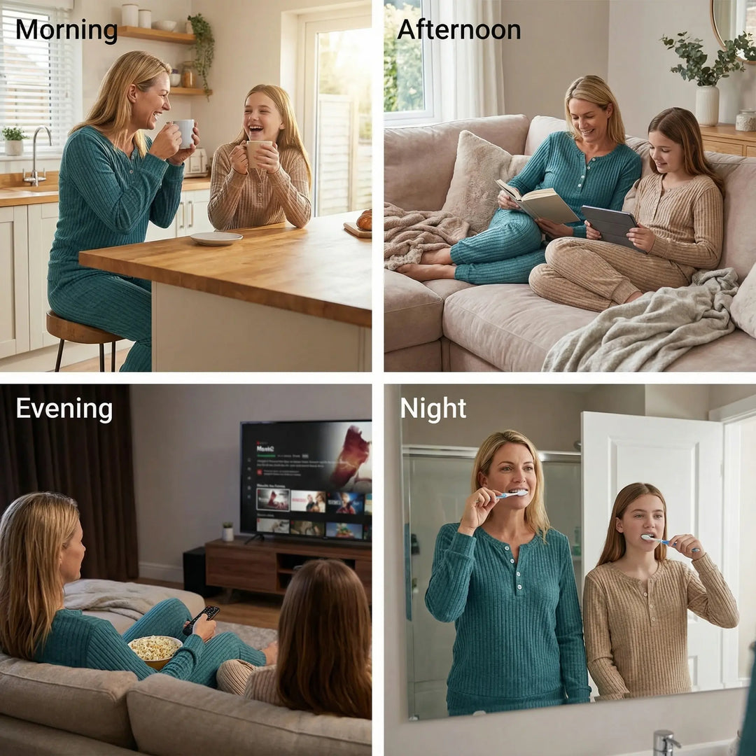 Galatea | Women Ribbed Lounge Pajama Set