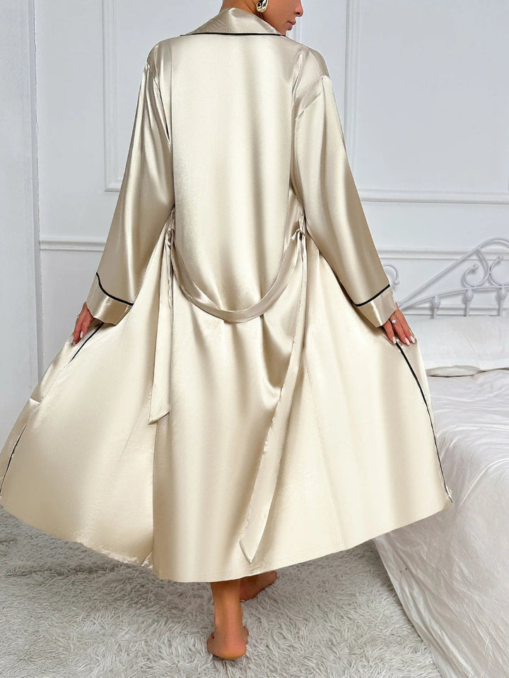Sloane | Women's Pajama Set with Slip Dress and Robe