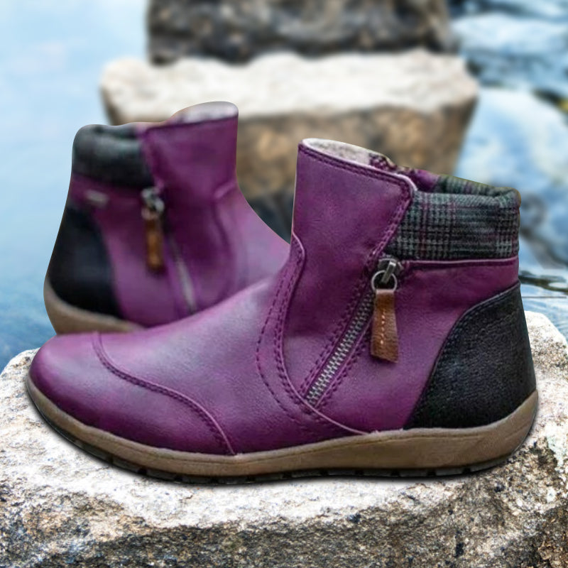 Oona | Women Zip Ankle Boots