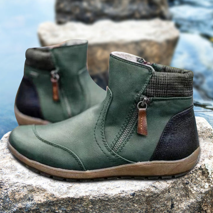 Oona | Women Zip Ankle Boots