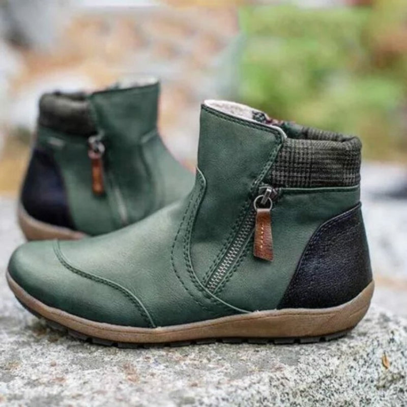 Oona | Women Zip Ankle Boots