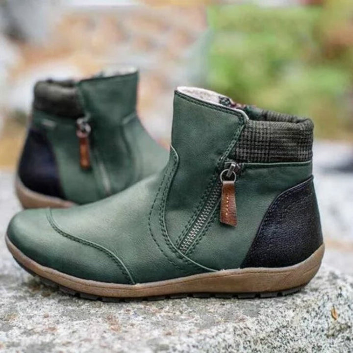 Oona | Women Zip Ankle Boots