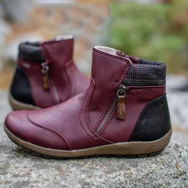 Oona | Women Zip Ankle Boots