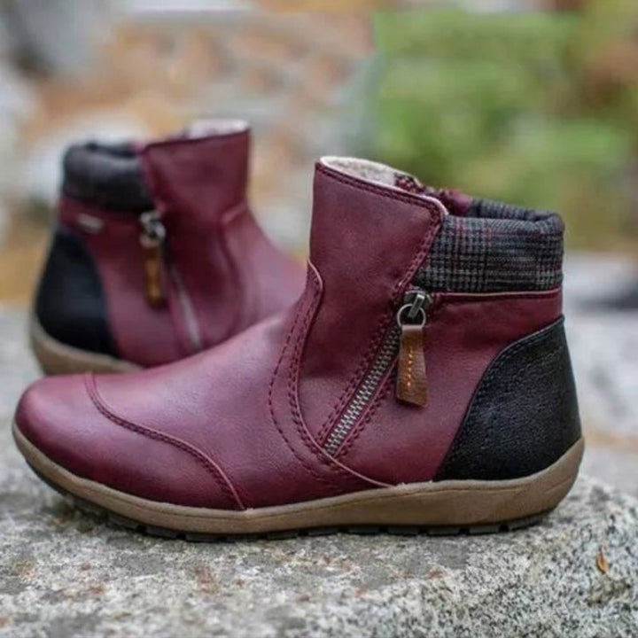 Oona | Women Zip Ankle Boots