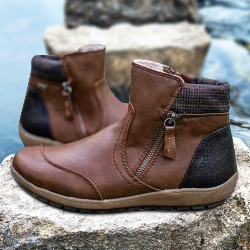 Oona | Women Zip Ankle Boots