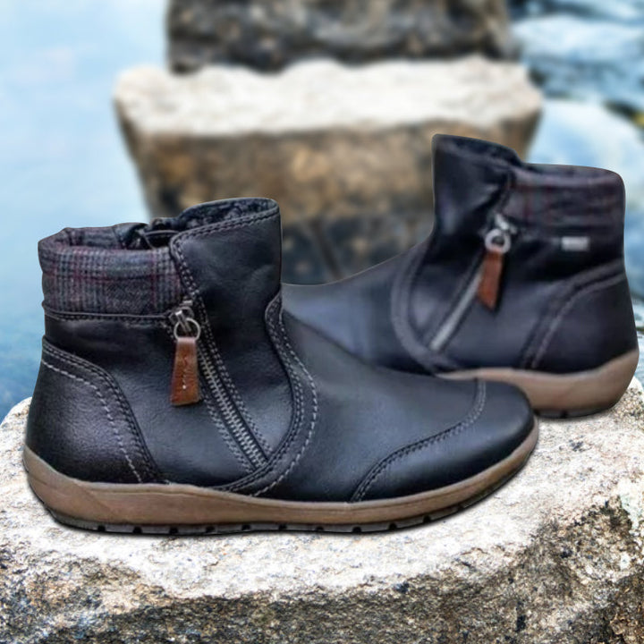 Oona | Women Zip Ankle Boots