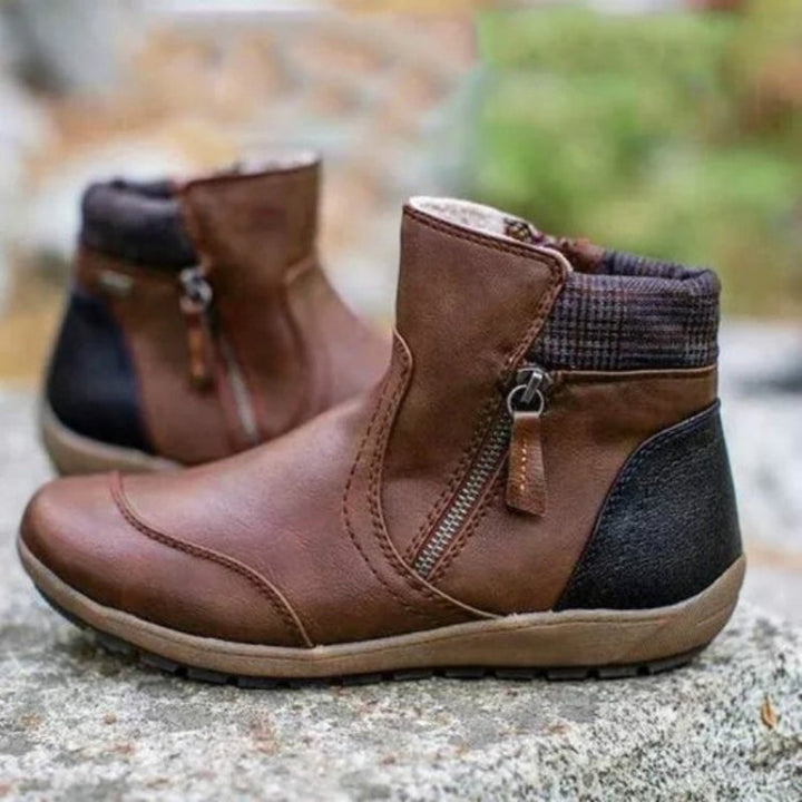 Oona | Women Zip Ankle Boots