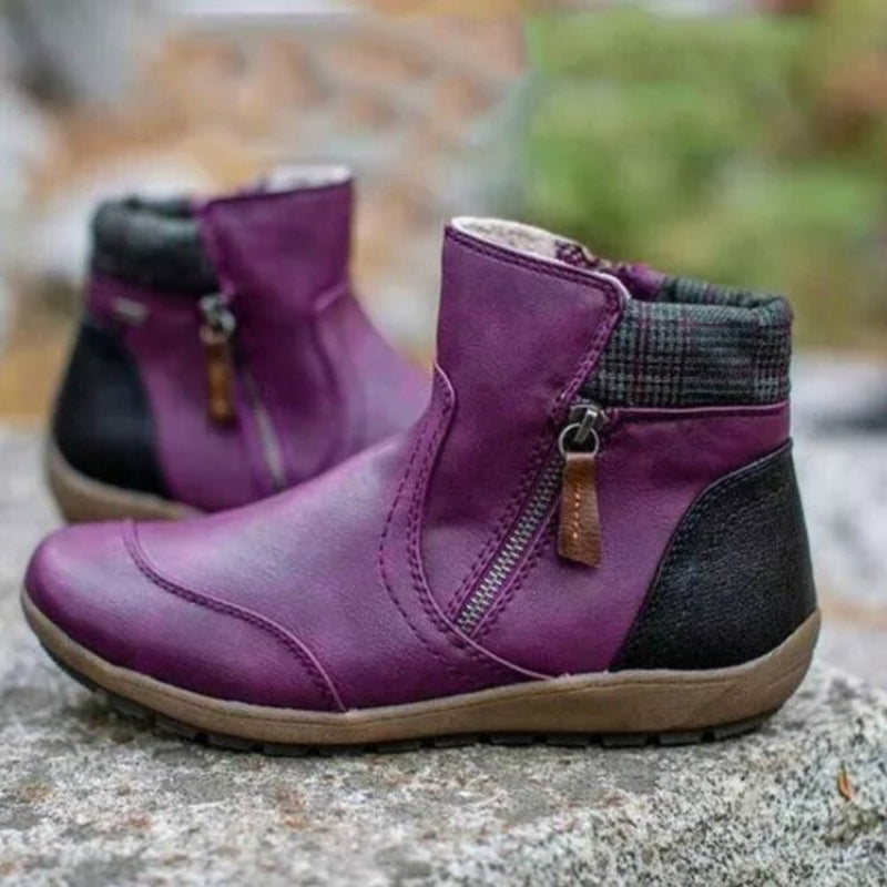 Oona | Women Zip Ankle Boots