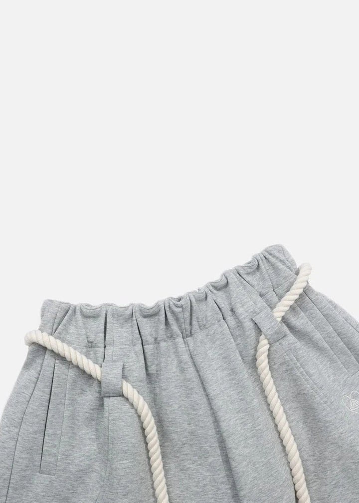 Zillah | Women Elastic Waist Wide Leg Sweatpants