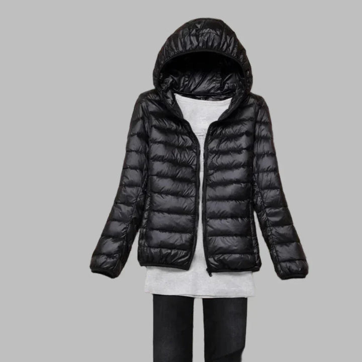 Olwyn | Women Packable Hooded Down Coat