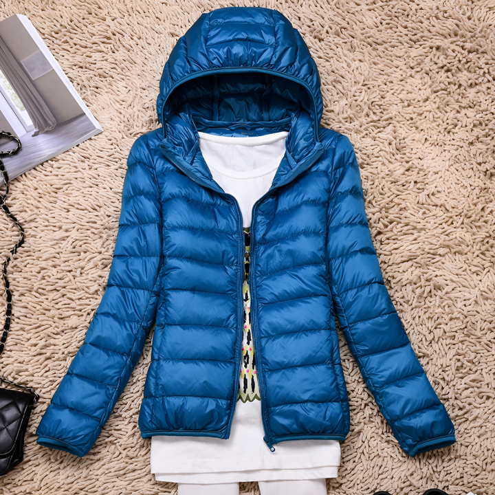 Olwyn | Women Packable Hooded Down Coat