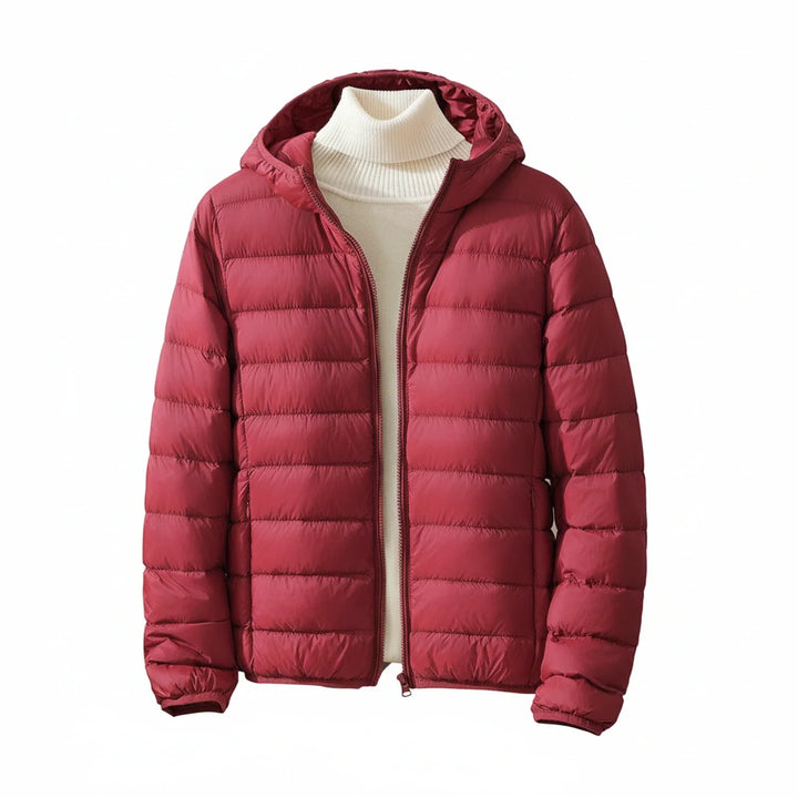 Posie | Women's Hooded Quilted Zip Puffer Jacket