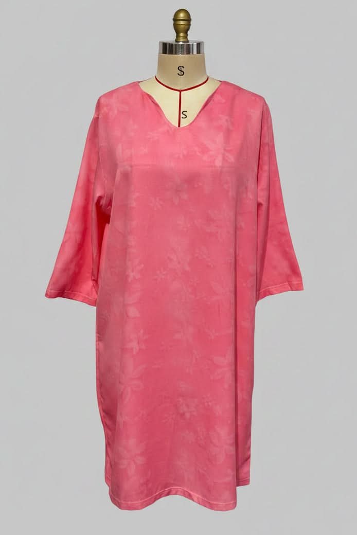 Xenia | Women's Floral V Neck Elbow Sleeve Lace Wedding Guest Dress