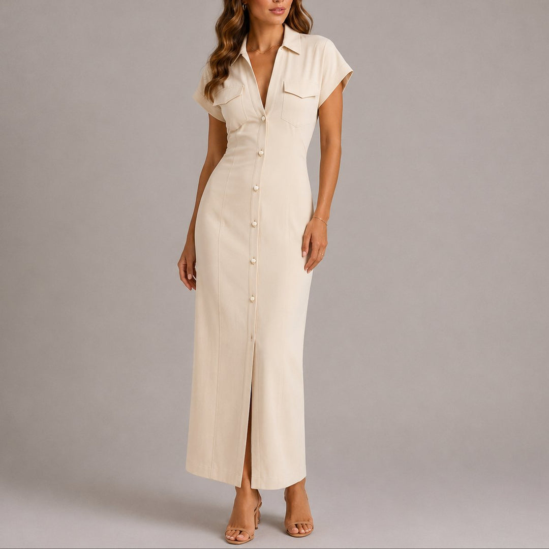 Wild | Women's Cocktail Shirt Maxi Dress