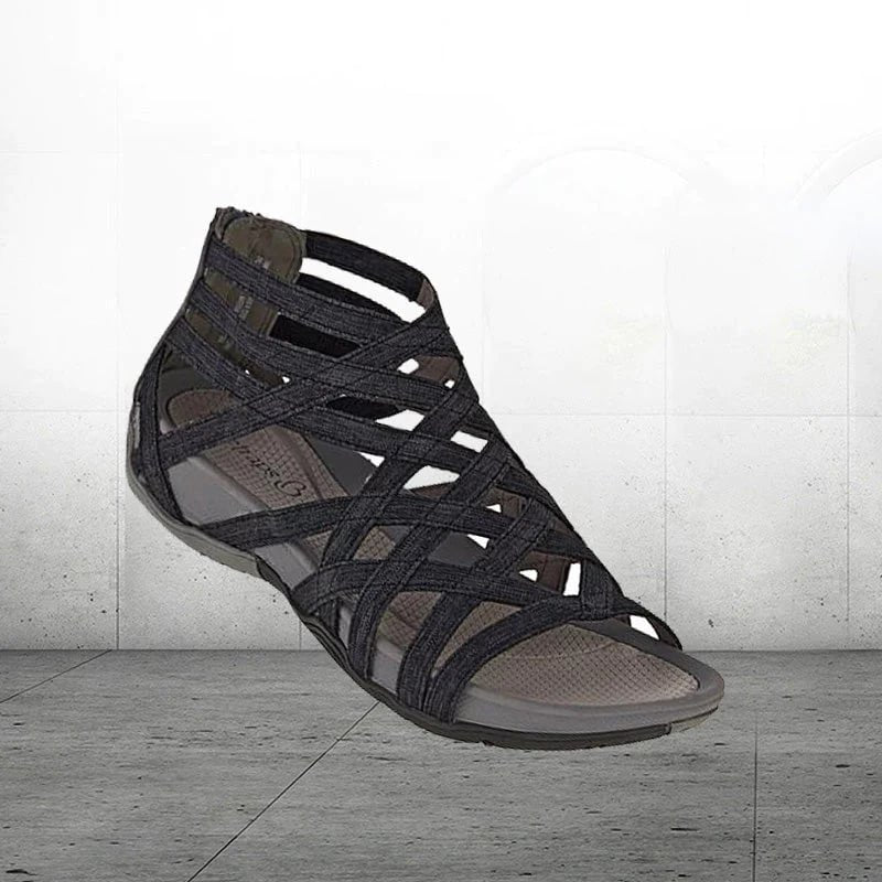 Heidi | Women's Denim Office Adjustable Strap Sandals