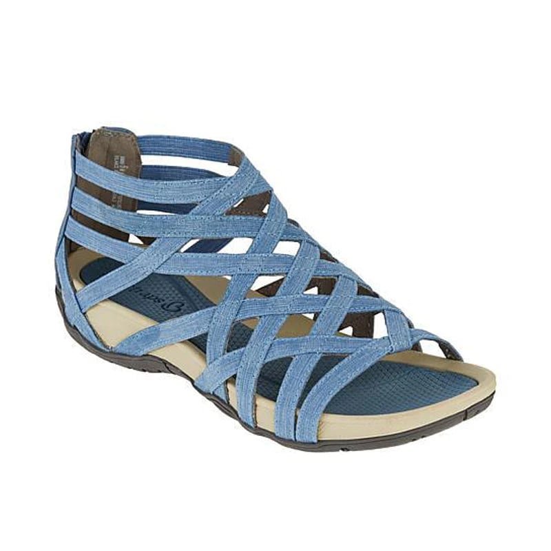 Heidi | Women's Denim Office Adjustable Strap Sandals