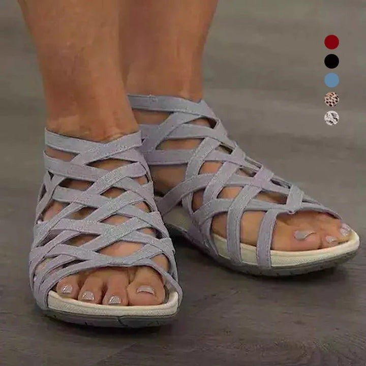 Heidi | Women's Denim Office Adjustable Strap Sandals