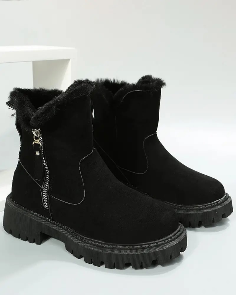 Elspeth | Women's Fleece Lined Platform Snowproof Boots