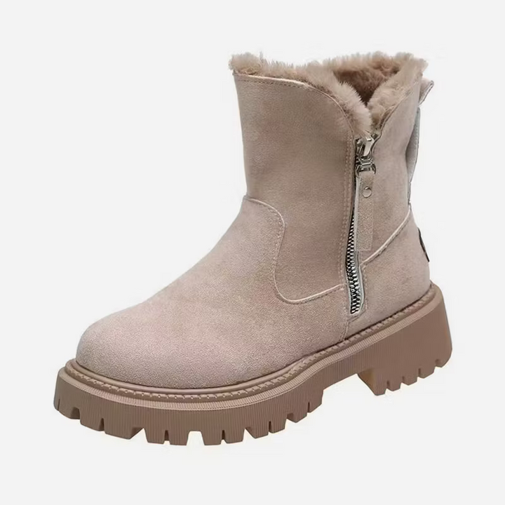 Elspeth | Women's Fleece Lined Platform Snowproof Boots