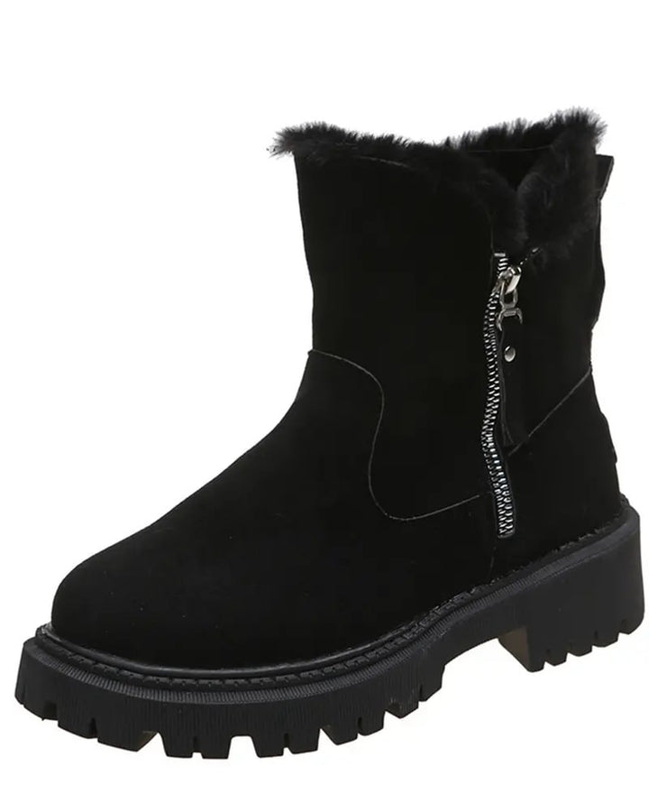 Elspeth | Women's Fleece Lined Platform Snowproof Boots