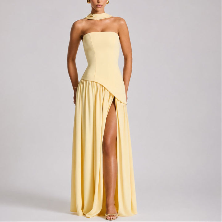 Greta | Women's Cocktail Strapless Maxi Dress