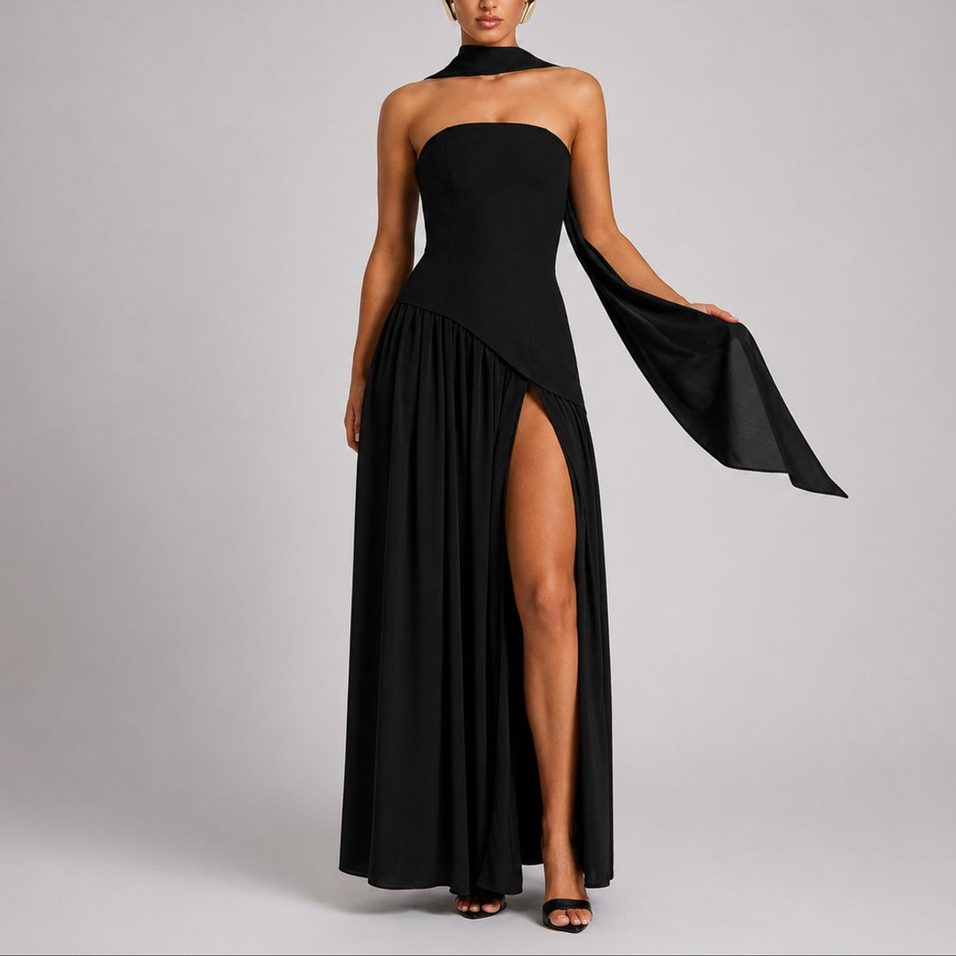 Greta | Women's Cocktail Strapless Maxi Dress