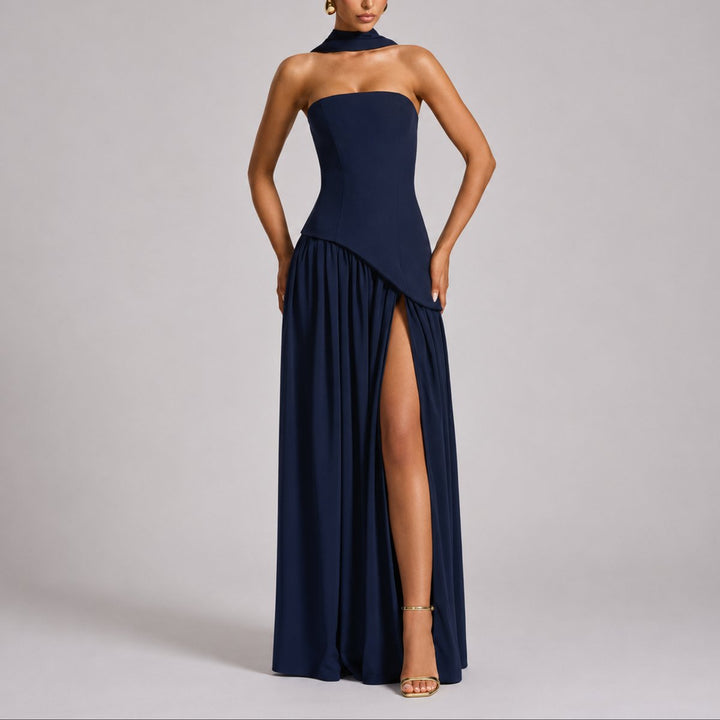 Greta | Women's Cocktail Strapless Maxi Dress