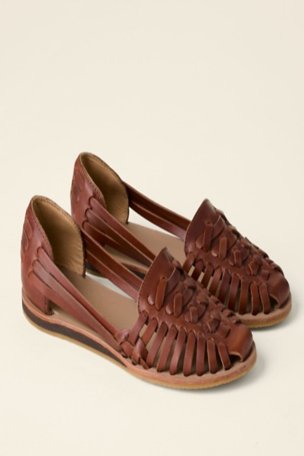 Noemi | Women's Woven Leather Huarache Sandals