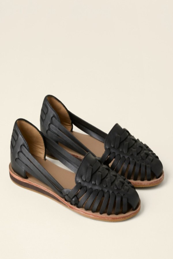 Noemi | Women's Woven Leather Huarache Sandals