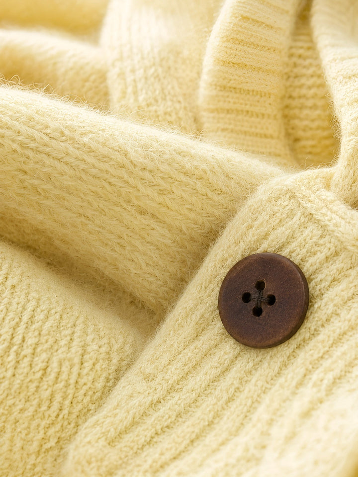 Andromache | Women Knit Button Cardigan